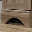 Scranton & Co L-Shaped Contemporary Engineered Wood Computer Desk in Salt Oak