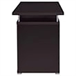 Scranton & Co 2-Drawer Contemporary Wood Computer Desk in Cappuccino