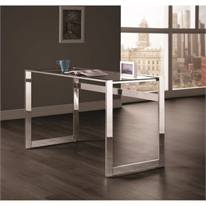 Scranton & Co Writing Desk in Chrome