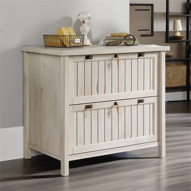 Scranton & Co Lateral File in Chalked Chestnut