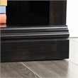 Scranton & Co 3 Shelves Transitional Wood Bookcase in Estate Black