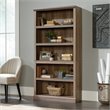 Scranton & Co 5-Shelf Transitional Engineered Wood Bookcase in Salt Oak