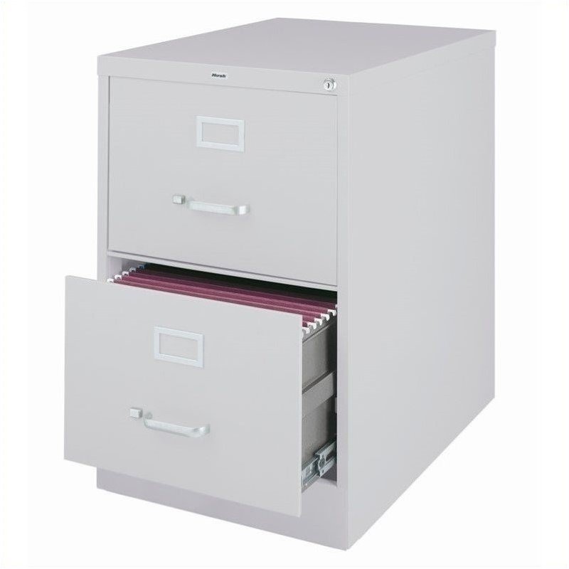 Scranton & Co 2 Drawer Legal File in Gray Cymax Business