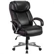 Scranton & Co Faux Leather Office Chair In Black