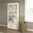 Scranton & Co 5 Shelf Bookcase in Antique White