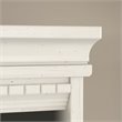 Scranton & Co 5 Shelf Bookcase in Antique White