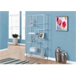 Scranton & Co Metal Bookcase in Silver