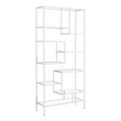Scranton & Co Metal Bookcase in White