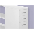 Scranton & Co White Computer Desk L Shaped 47