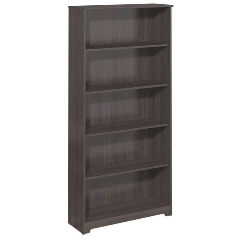 Scranton & Co 5 Shelf Bookcase in Heather Gray