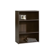 Scranton & Co 3-Shelf Modern Engineered Wood Bookcase in Cinnamon Cherry