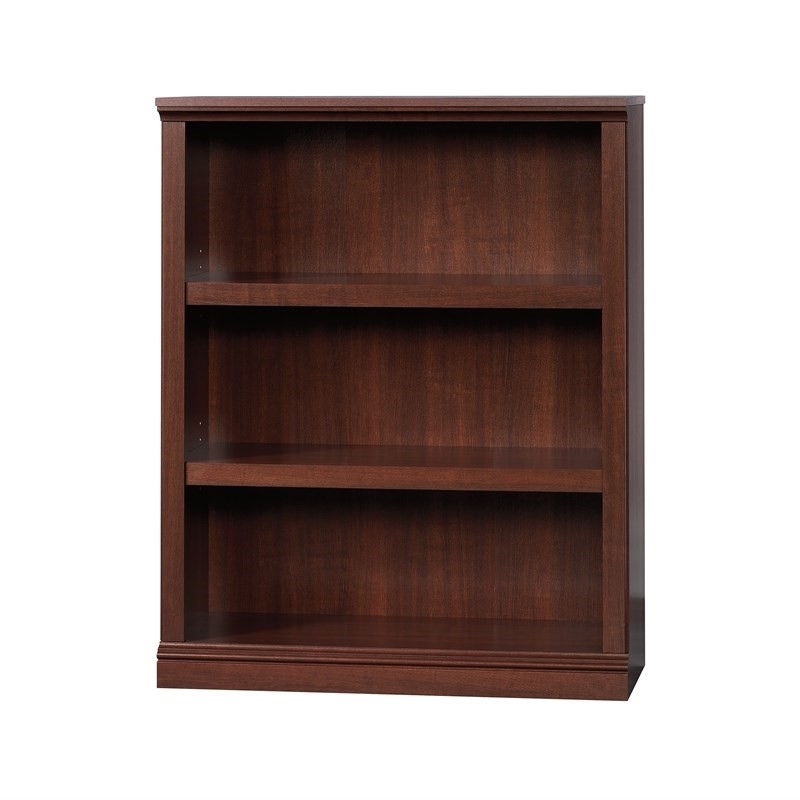 Scranton & Traditional Engineered Wood Co 3 Shelf Bookcase in Select Cherry