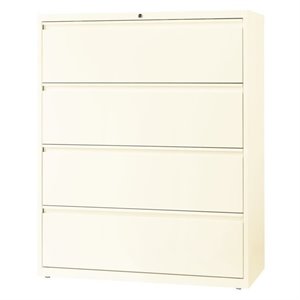 scranton & co 4 drawer lateral file cabinet in cloud