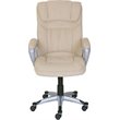 Scranton & Co Executive Office Chair in Fawn Tan Linen