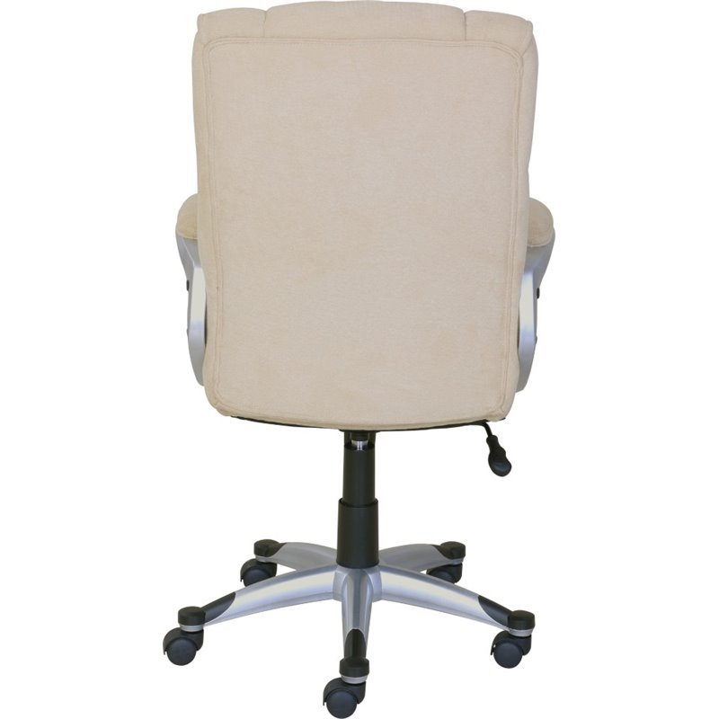 Scranton & Co Executive Office Chair in Fawn Tan Linen