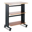 Scranton & Co Mobile Machine Metal Cart in Cherry