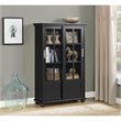 Scranton & Co 4 Shelf Bookcase in Black