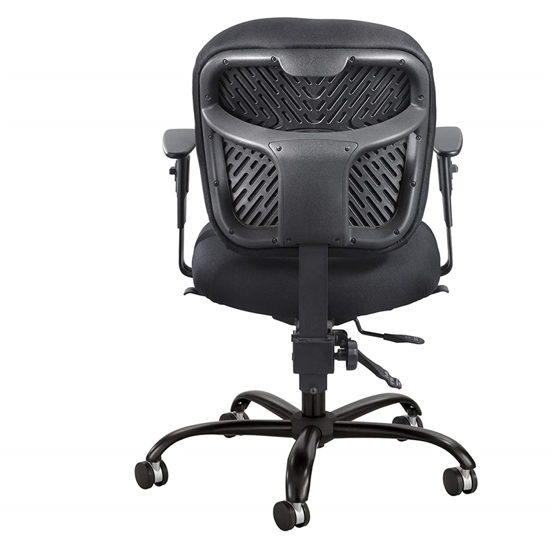 Scranton & Co Armless Task Office Chair in Black