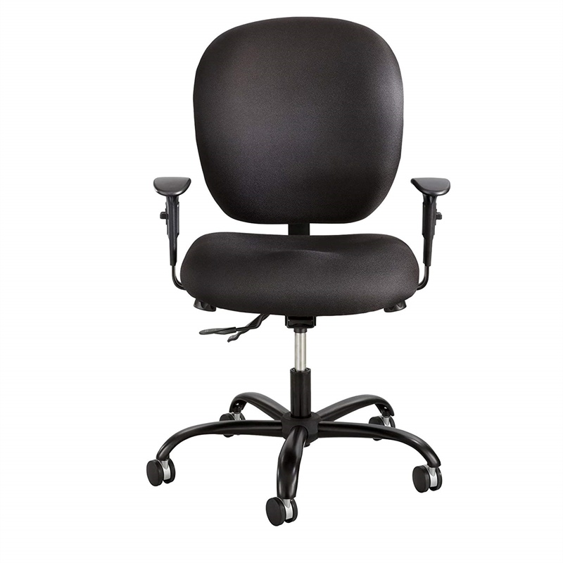 Scranton & Co Armless Task Office Chair in Black