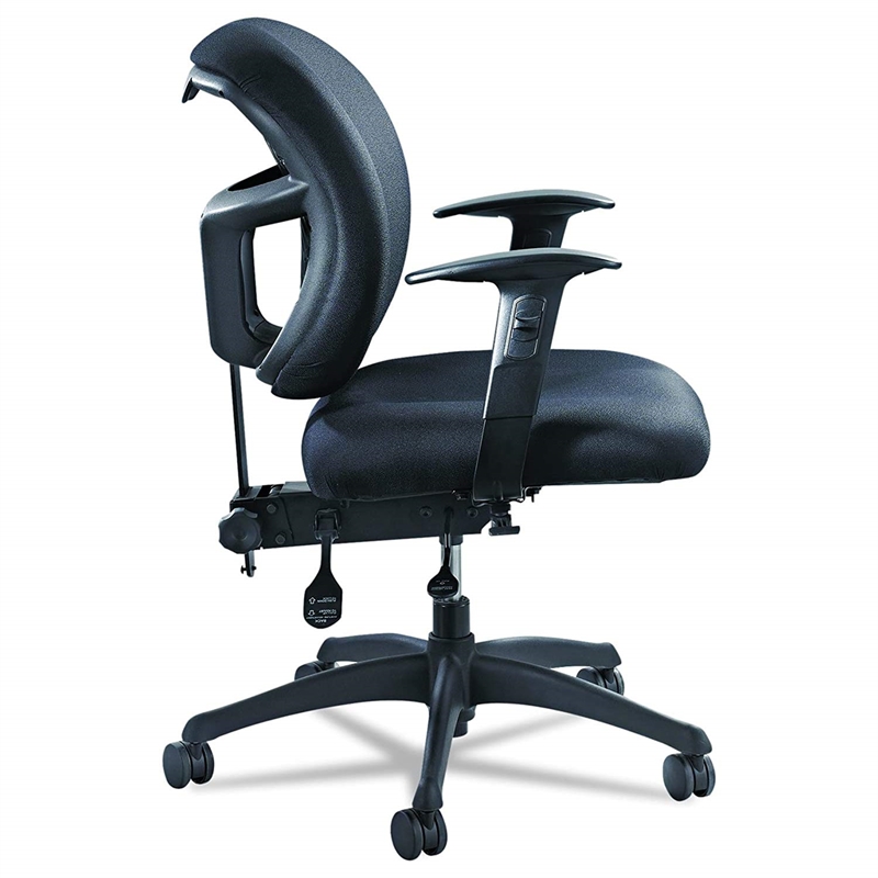 Scranton & Co Armless Task Office Chair in Black