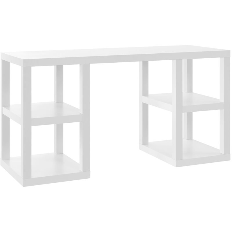 Scranton & Co Deluxe Writing Desk in White