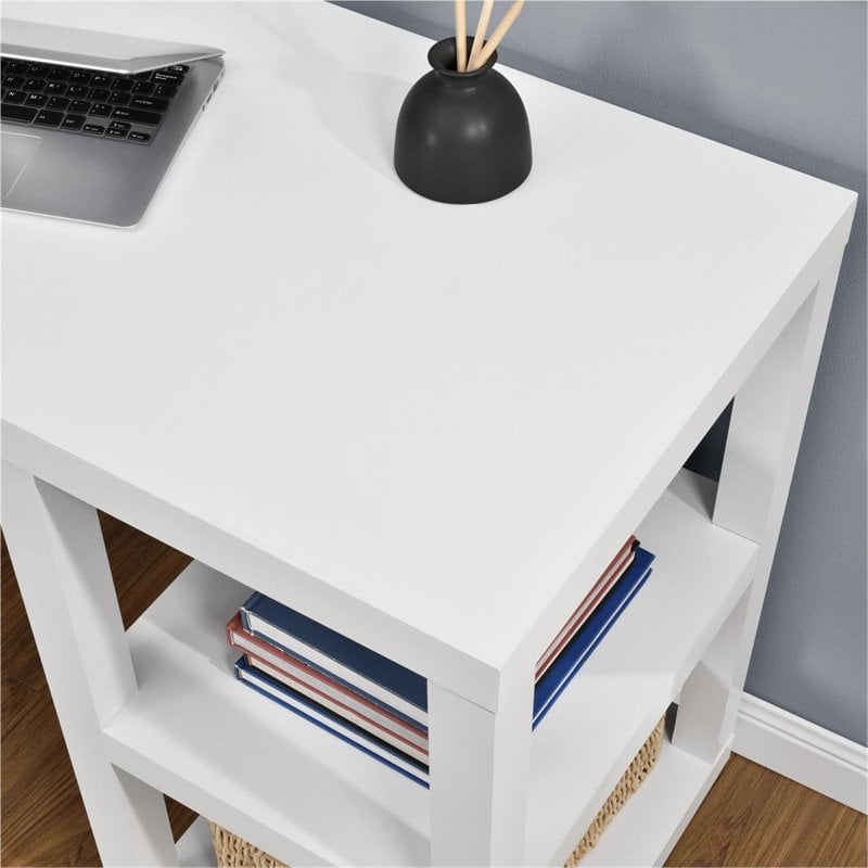 Scranton & Co Deluxe Writing Desk in White