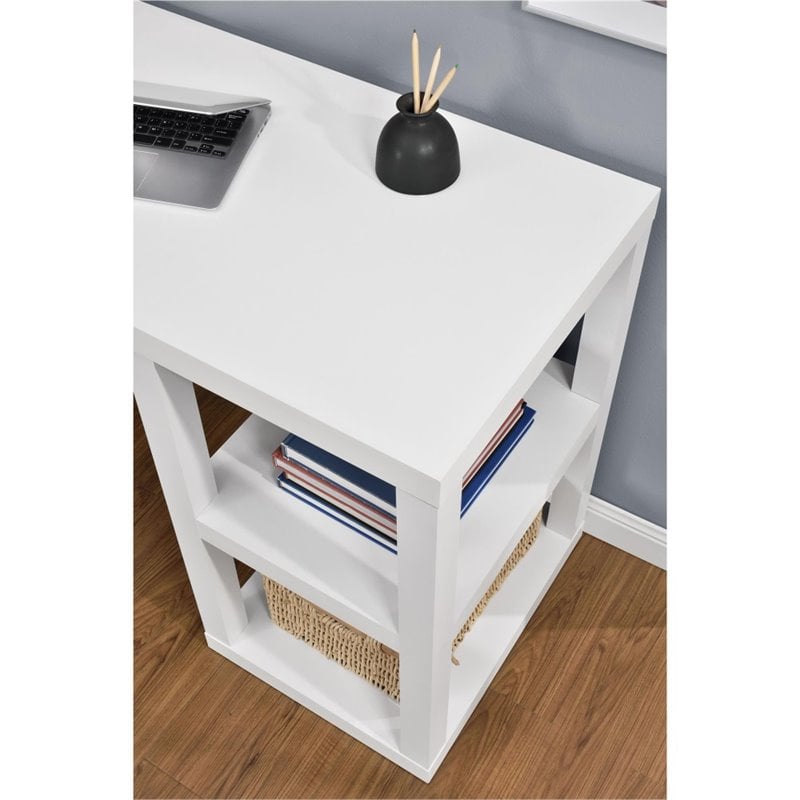 Scranton & Co Deluxe Writing Desk in White