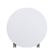 Scranton & Co Plastic White Folding Table Round 24