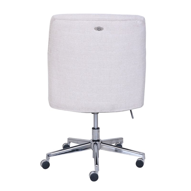 Scranton & Co Home Office Chair in Stoneware Beige