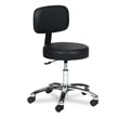 Scranton & Co Black Lab Stool with Pneumatic Lift