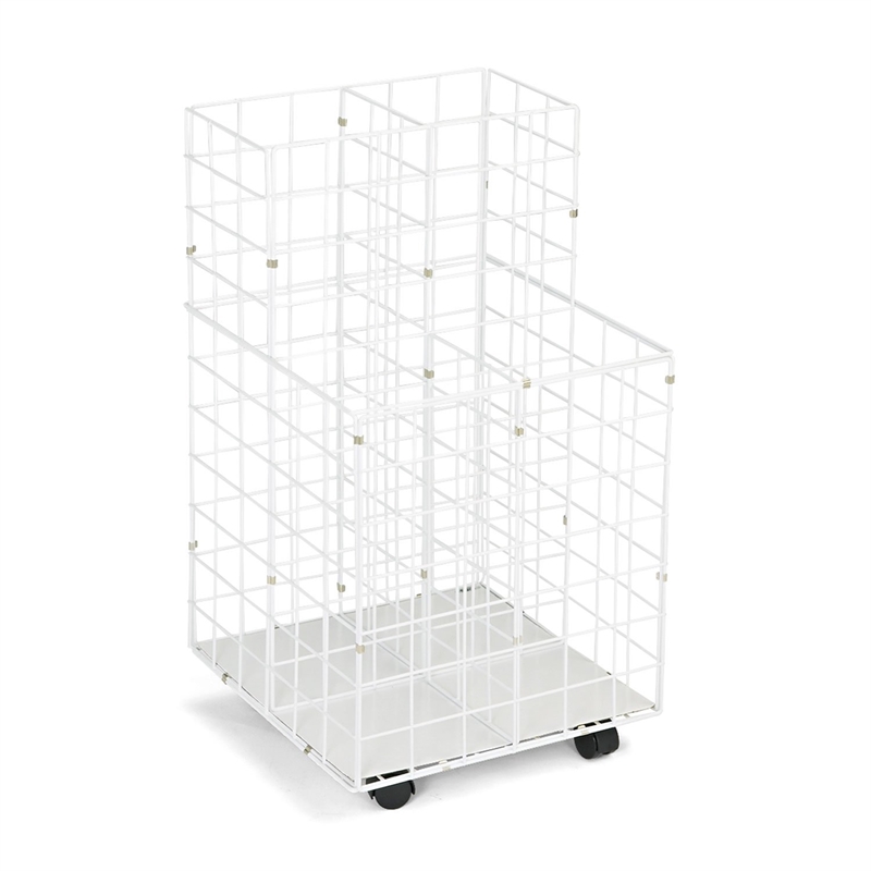 Scranton & Co 4 Compartment Wire Roll File