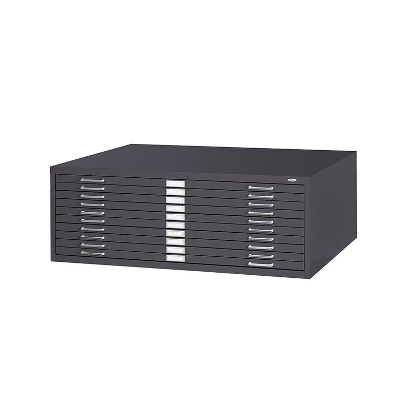 Scranton & Co 10 Drawer Metal Files Cabinet for 30