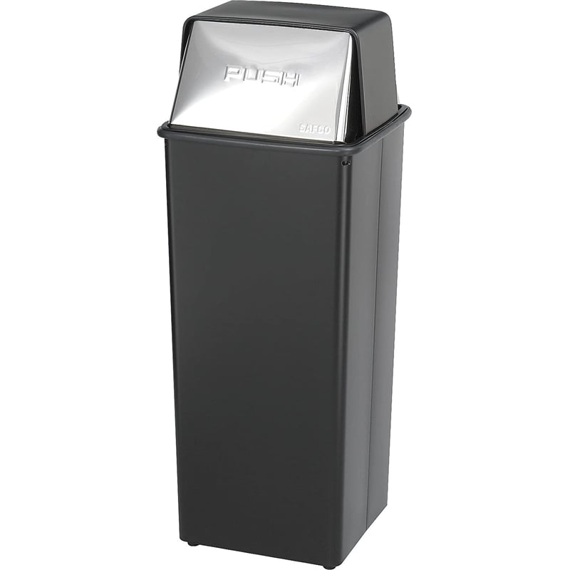 Scranton & Co 21 Gallon Push Top Receptacle