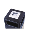 Scranton & Co Outdoor Aggregate Panel Side Opening Receptacle with Urn