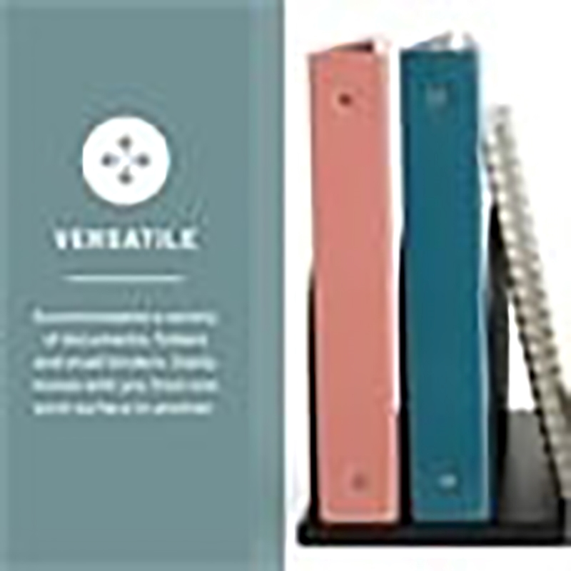 Scranton & Co Metal Mesh Desk Organizer with 5 Upright Sections in Black