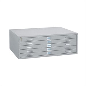 scranton & co 5 drawer flat files metal cabinet for 30