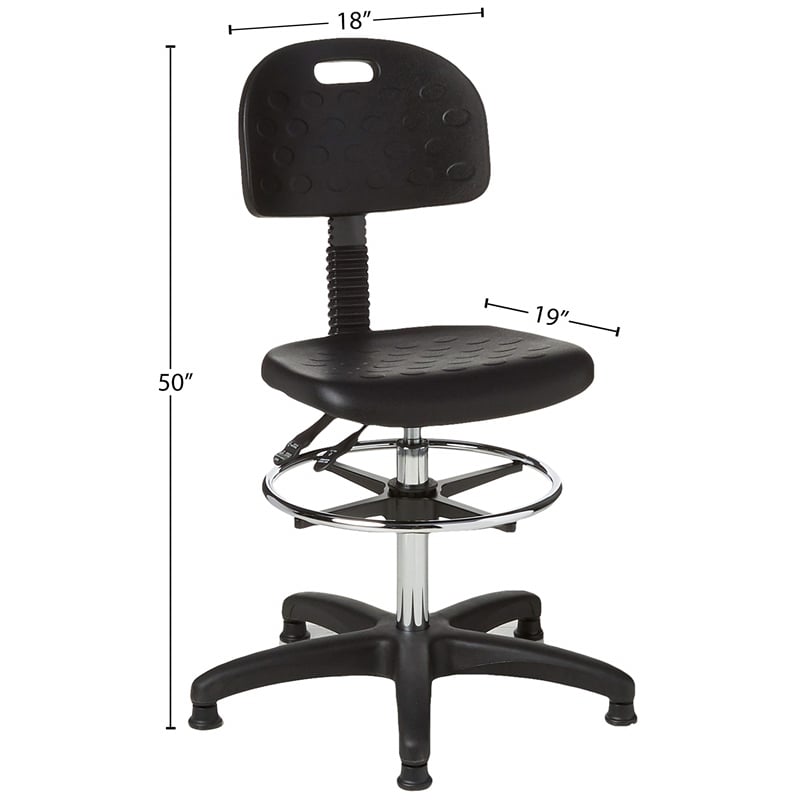 Scranton & Co Deluxe Workbench Drafting Chair