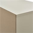 Scranton & Co Wood Grey Literature Organizer Rectangular Adjustable 19.5