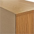Scranton & Co Particleboard Medium Oak File Organizer Rectangular Adjustable 21