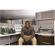 Scranton & Co Mesh Off-Surface Shelf in Black
