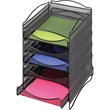 Scranton & Co 5 Drawer Mesh Literature Organizer