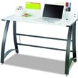 Scranton & Co Glass Computer Workstation