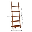 Scranton & Co Ladder Bookshelf in Cherry