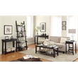 Scranton & Co Ladder Bookshelf in Black