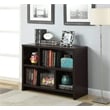 Scranton & Co Bookend Console Table in Espresso