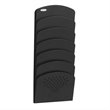 Scranton & Co Seven Pocket Letter and Legal Size Steel Wall in Black