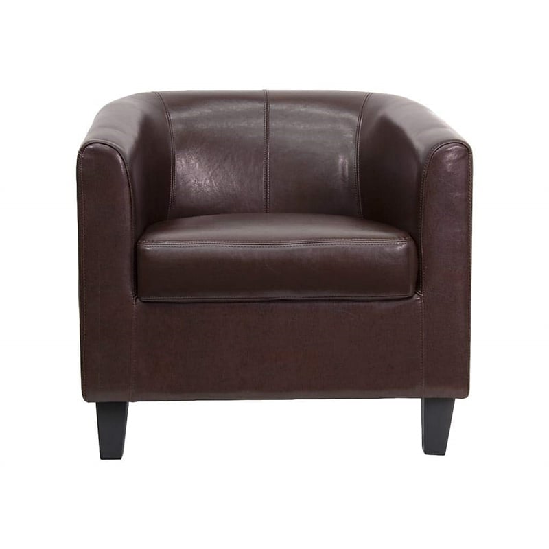 Scranton & Co Office Guest Chair in Brown