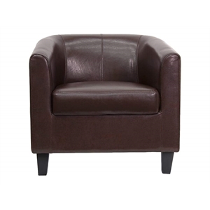 Scranton & Co Office Guest Chair in Brown