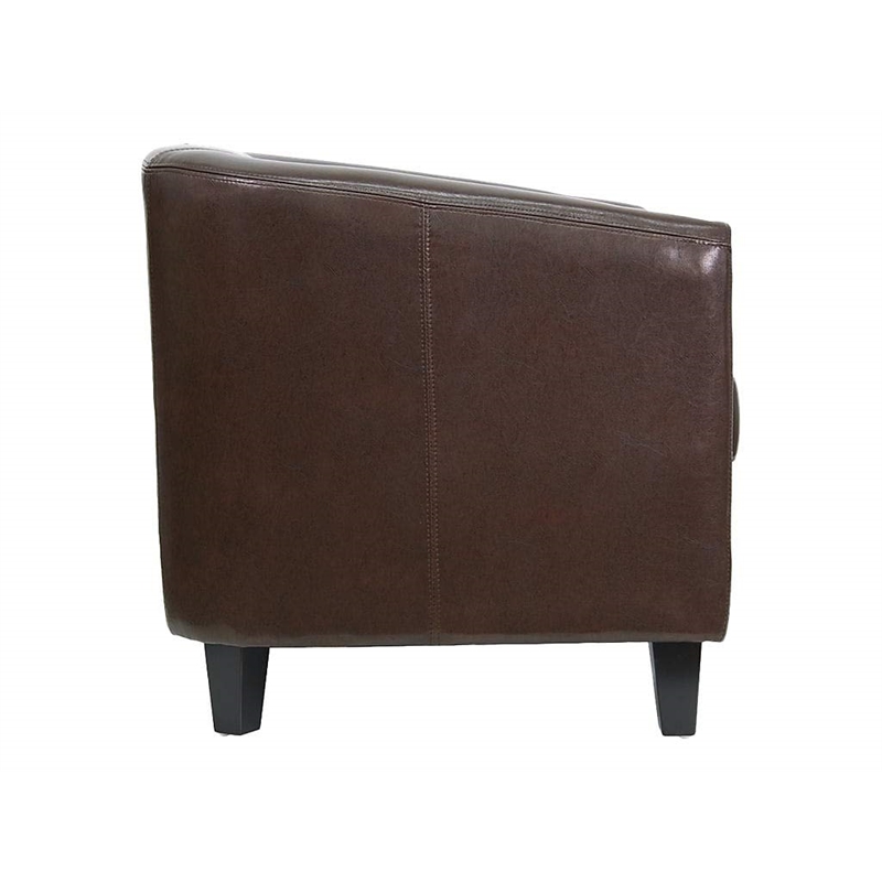 Scranton & Co Office Guest Chair in Brown