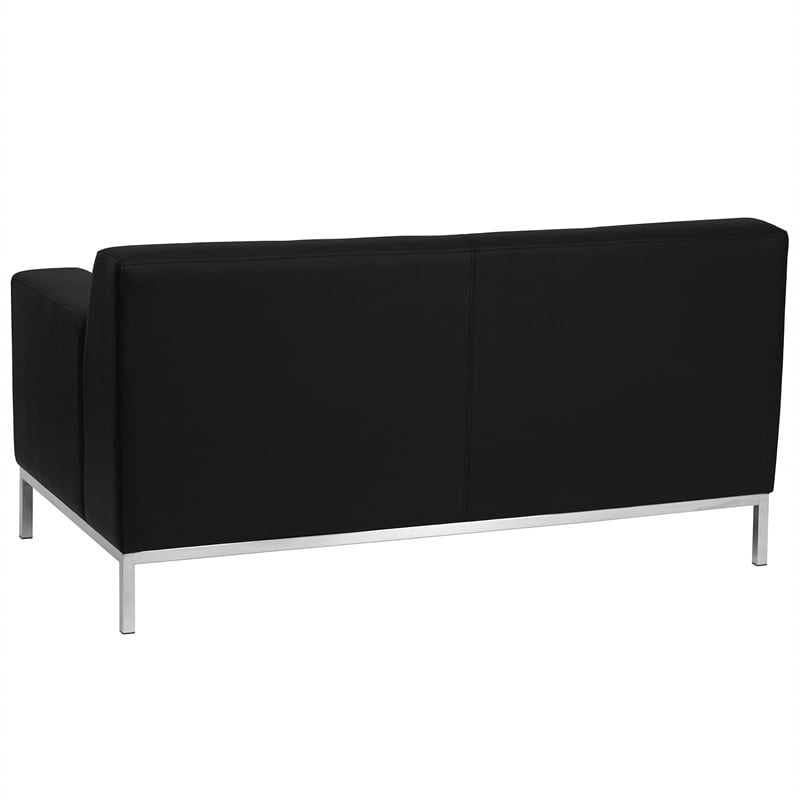Scranton & Co Love Seat in Black